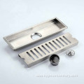 Bathroom Long Stainless Steel Shower Floor Drain